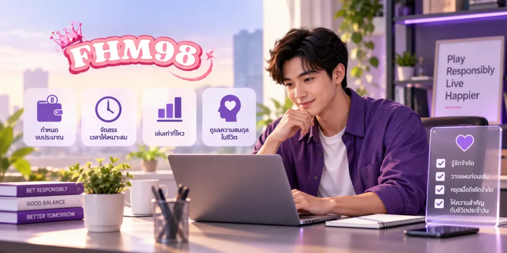 เล่นอย่างมีความรับผิดชอบ FHM98 รู้ขอบเขตก่อนเดิมพัน
